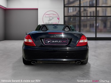 Mercedes slk 200 cabriolet 184 ch / garantie 12 mois occasion osny simplicicar simplicibike france