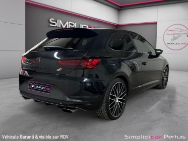 Seat leon sc 2.0 tsi 265 cupra garantie 12 mois occasion simplicicar pertuis  simplicicar simplicibike france
