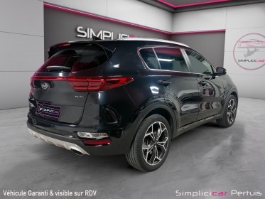 Kia sportage 1.6 crdi 136 isg 4x2 dct7 gt line gps caméra recul jantes 19 garantie 12 mois occasion simplicicar pertuis ...