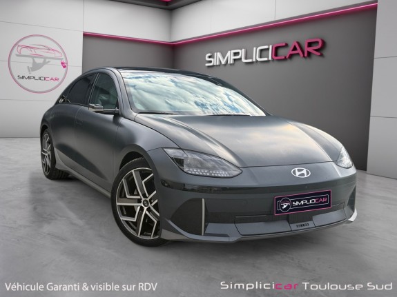 Hyundai ioniq 6 77 kwh 229 ch executive rétroviseur caméra peinture mate garantie constructeur 2028 occasion simplicicar...