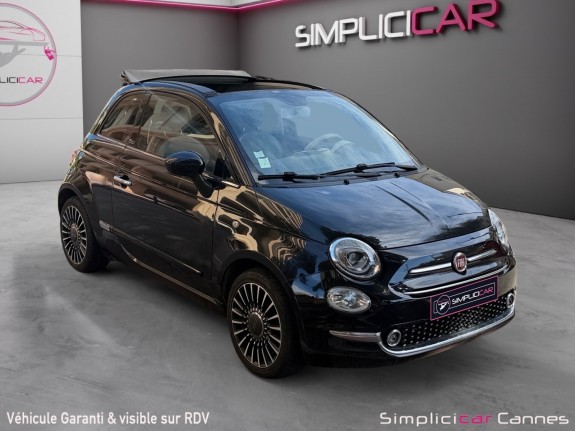 Fiat 500c 0.9 105 ch twinair ss lounge occasion cannes (06) simplicicar simplicibike france