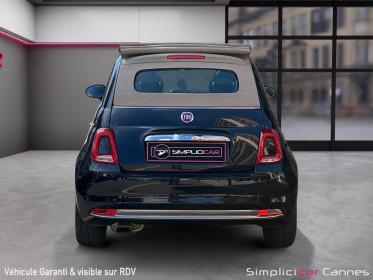 Fiat 500c 0.9 105 ch twinair ss lounge occasion cannes (06) simplicicar simplicibike france