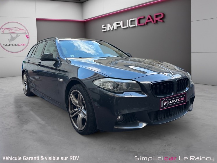 Bmw serie 5 touring f11 lci 525d xdrive 218 ch m sport a garantie 12 mois occasion simplicicar le raincy simplicicar...