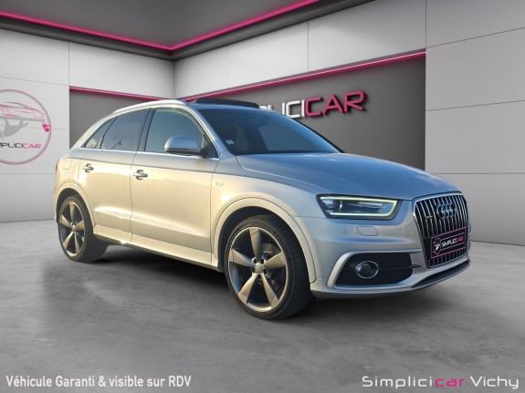 Audi q3 q3 2.0 tfsi 170 ch quattro s line siéges chauffants garantie 12 mois occasion simplicicar vichy simplicicar...