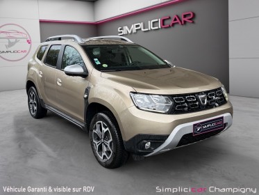 Dacia duster blue dci 115 4x2 prestige - garantie 12mois - suivie dacia - attelage - camÉra de recul - climatisation...