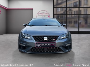 Seat leon 2.0 tsi 300 dsg6 cupra vidange boite carplay toit ouvrant sieges chauffants 12 mois garantie occasion simplicicar...
