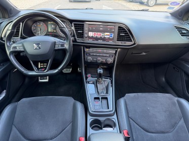 Seat leon 2.0 tsi 300 dsg6 cupra vidange boite carplay toit ouvrant sieges chauffants 12 mois garantie occasion simplicicar...