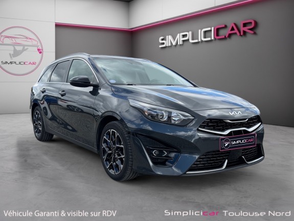 Kia ceed sw 1.0 t-gdi 120 ch bvm6 gt line 1ere main tva recuperable entretien concession occasion simplicicar toulouse nord...