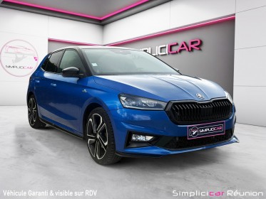 Skoda fabia 1.0 tsi 110cv bvm6 monte-carlo - garantie constructeur occasion réunion ville st pierre simplicicar simplicibike...