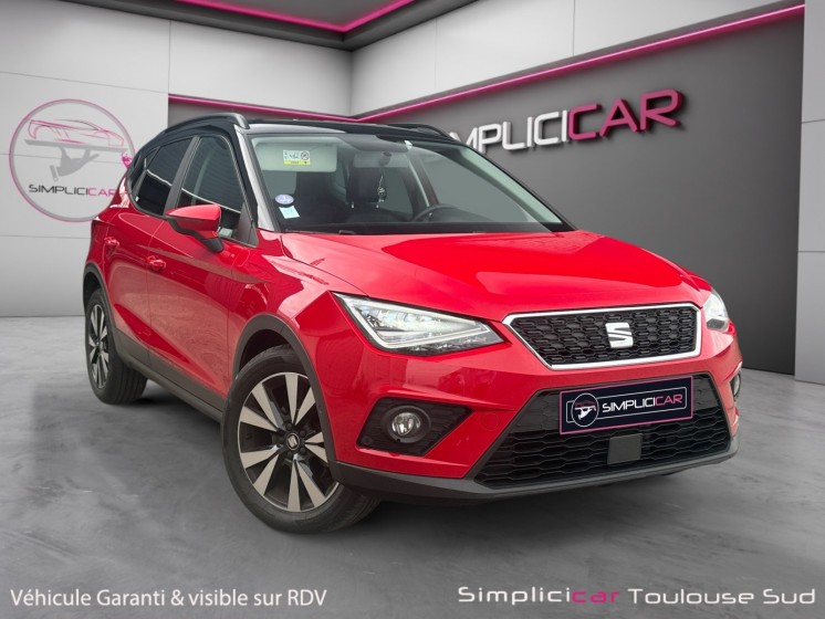 Seat arona 1.0 ecotsi 95 ch  bvm5 urban caméra de recul apple carplay park assist garantie 12 mois occasion simplicicar...