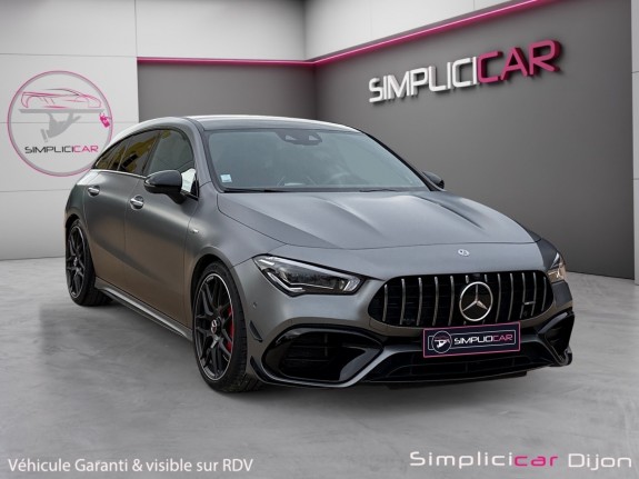 Mercedes cla shooting brake 45 s amg 8g-dct amg 4matic pack aérodynamique 45s garantie 12 mois occasion simplicicar dijon...