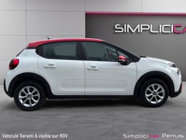 Citroen c3 feel 1.2 boite automatique bluetooth line assist garantie 12 mois occasion simplicicar pertuis  simplicicar...