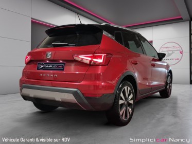Seat arona 1.0 ecotsi 110ch dsg7 xcellence carplay origine france garantie 12 mois occasion simplicicar nancy simplicicar...