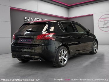Peugeot 308 essence 130ch ss bvm6 gt line suivi entretien et courroie ok toit panoramique camera de recul garantie 12 mois...