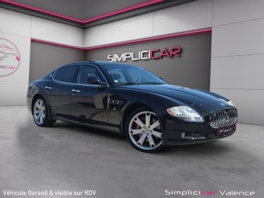 Maserati quattroporte s 4.7 moteur ferrari suivi maserati toit ouvrant bose sièges elec chauffant ventilés garantie 12 mois...