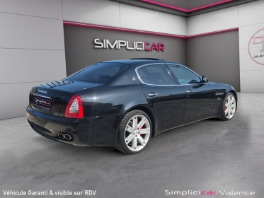 Maserati quattroporte s 4.7 moteur ferrari suivi maserati toit ouvrant bose sièges elec chauffant ventilés garantie 12 mois...