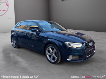 Audi a3 sportback 1.0 tfsi 115 s tronic 7 design, carplay, radar ar, pack led, garantie 12 mois occasion simplicicar...