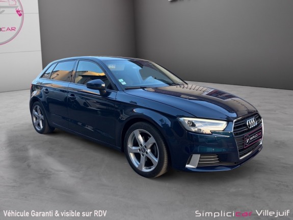 Audi a3 sportback 1.0 tfsi 115 s tronic 7 design, carplay, radar ar, pack led, garantie 12 mois occasion simplicicar...