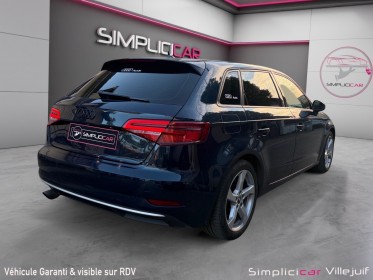 Audi a3 sportback 1.0 tfsi 115 s tronic 7 design, carplay, radar ar, pack led, garantie 12 mois occasion simplicicar...