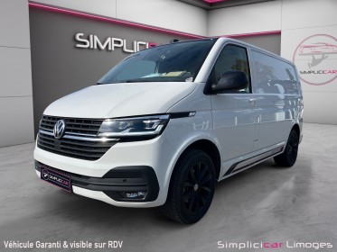 Volkswagen transporter 6.1 van l1h1 2.0 tdi 150 dsg7 edition occasion simplicicar limoges  simplicicar simplicibike france