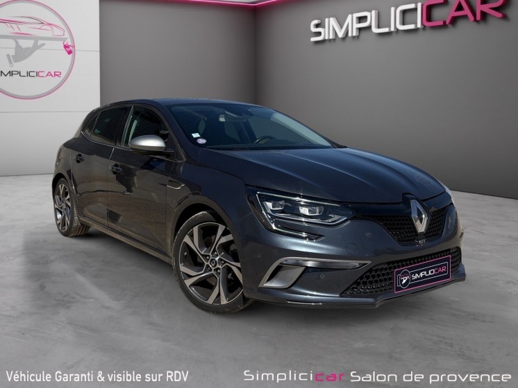 Renault megane iv berline tce 205 energy edc auto gt/ camÉra/ radars avar/ car play / siÈges chauffants / garantie 12 mois...