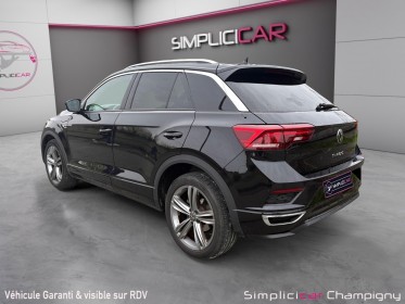 Volkswagen t-roc 2.0 tdi 150 start/stop dsg7 r-line-toit ouvrant -apple car play-jantes alu occasion champigny-sur-marne (94)...