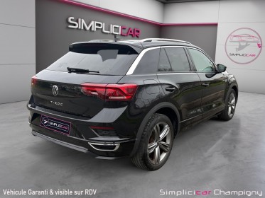 Volkswagen t-roc 2.0 tdi 150 start/stop dsg7 r-line-toit ouvrant -apple car play-jantes alu occasion champigny-sur-marne (94)...