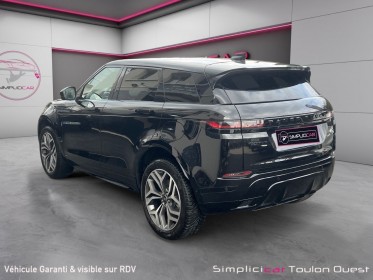 Land rover range rover evoque ii 1.5 p300e phev 4wd bva8 r-dynamic hse occasion simplicicar toulon ouest simplicicar...