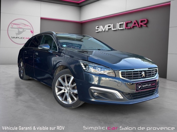 Peugeot 508 sw 1.6 hdi -120ch- eat6- gt line-carplay-camera de recul-sièges électriques-garantie 12 mois occasion...