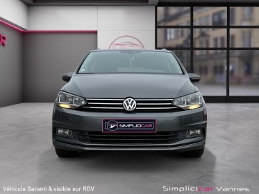 Volkswagen touran 1.6 tdi 115 bmt 7pl carat garantie 12 mois occasion scl 56 - simplicicar vannes simplicicar simplicibike...