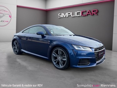 Audi tt coupe 2.0 tfsi 230ch quattro s-line s tronic - bleu sepang - bang and olufsen - radar av ar - suivi complet occasion...