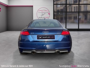 Audi tt coupe 2.0 tfsi 230ch quattro s-line s tronic - bleu sepang - bang and olufsen - radar av ar - suivi complet occasion...
