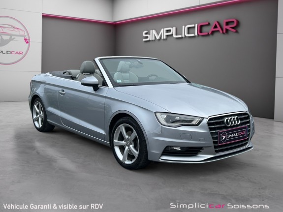 Audi a3 cabriolet 1.6 tdi 110 ambition luxe - suivi/radar ar/chauffe nuque/siège chauff - garantie 12 mois occasion...