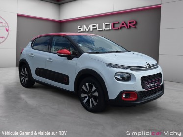Citroen c3 c3 110 ch ss shine caméra de recul apple carplay 1ére main révisée garantie 12 mois courroie ok roue de...