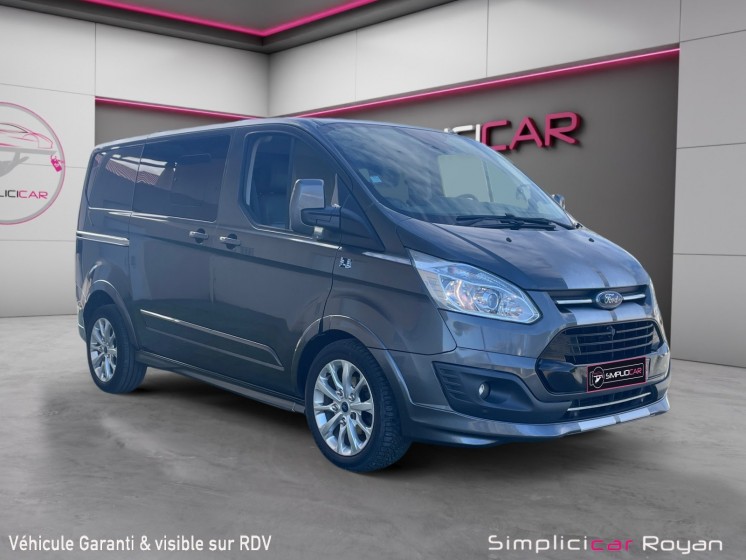 Ford transit custom cabine approfondie 310 l1h1 2.0 ecoblue 170 ch bva 6 rapports sport / entretien à jour / tva... occasion...