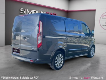 Ford transit custom cabine approfondie 310 l1h1 2.0 ecoblue 170 ch bva 6 rapports sport / entretien à jour / tva... occasion...