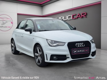 Audi a1 sportback 1.2 tfsi 86 s line - garantie 12 mois occasion simplicicar arras  simplicicar simplicibike france