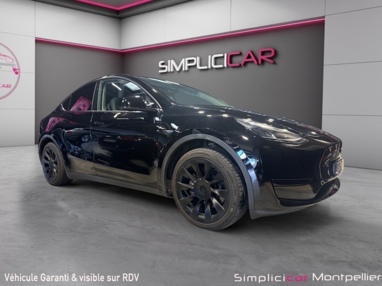 Tesla model y fsd 4 pack autopilot inclus standard rwd garantie 12 mois occasion montpellier (34) simplicicar simplicibike...