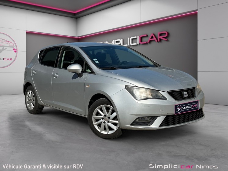Seat ibiza 1.2 tdi 75 ch - régulateur - radar recul - distribution ok - embrayage neuf - garantie 12 mois occasion...
