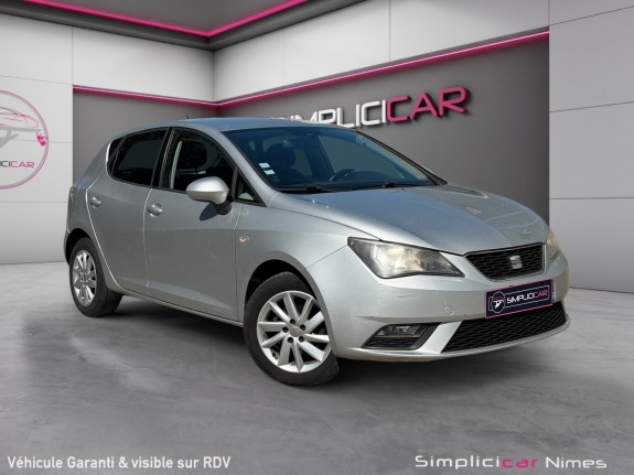 Seat ibiza 1.2 tdi 75 ch - régulateur - radar recul - distribution ok - embrayage neuf - garantie 12 mois occasion...