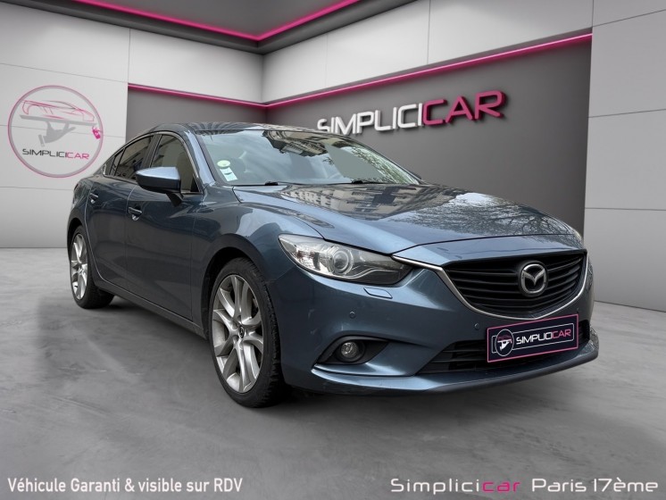 Mazda mazda6 2.2l skyactiv-d 150ch dynamique a bluetooth radar de recul sièges chauffants occasion paris 17ème (75)(porte...