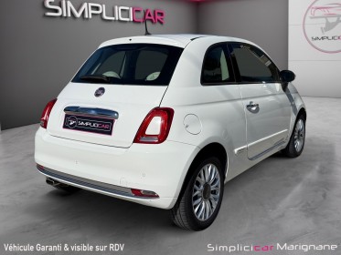 Fiat 500 serie 4 1.2 69 ch lounge bluetooth toit panoramique garantie 12 mois occasion simplicicar marignane  simplicicar...
