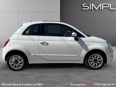 Fiat 500 serie 4 1.2 69 ch lounge bluetooth toit panoramique garantie 12 mois occasion simplicicar marignane  simplicicar...