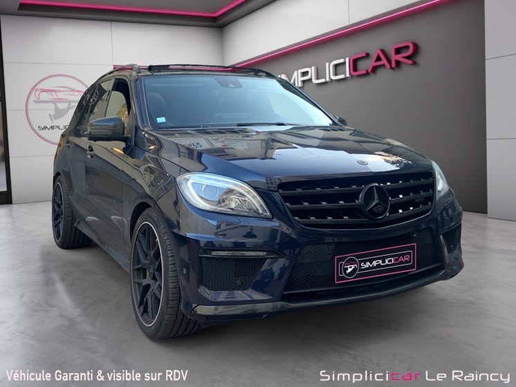 Mercedes classe m ml 63 amg 4matic a toit ouvrant très bon état garantie 12 mois occasion simplicicar le raincy simplicicar...