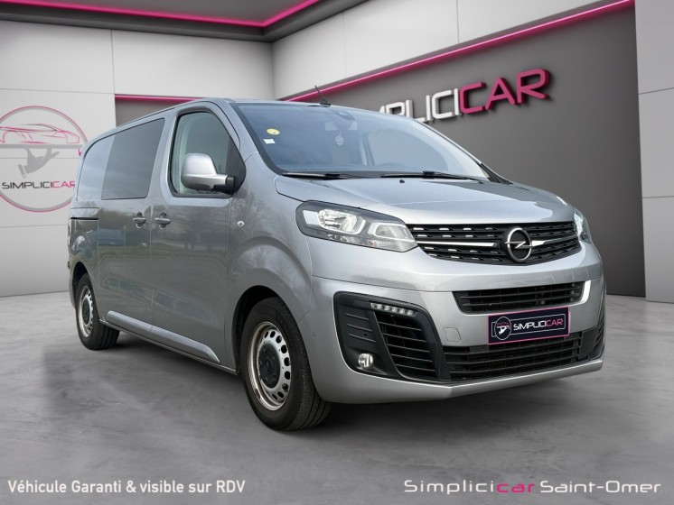 Opel vivaro cabine approfondie fixe l2 2.0 diesel 120 ch bva8 pack business garantie 12 mois occasion simplicicar saint-omer...