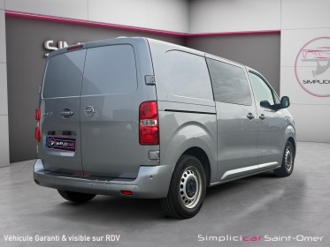 Opel vivaro cabine approfondie fixe l2 2.0 diesel 120 ch bva8 pack business garantie 12 mois occasion simplicicar saint-omer...