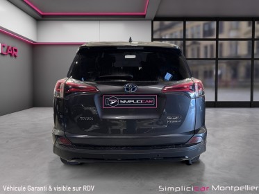 Toyota rav4 hybride 2018 197ch 2wd black edition toit ouvrant garantie 12 mois occasion montpellier (34) simplicicar...
