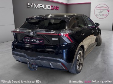 Mg mg4 ev 64kwh 150 kw 2wd luxury occasion montpellier (34) simplicicar simplicibike france