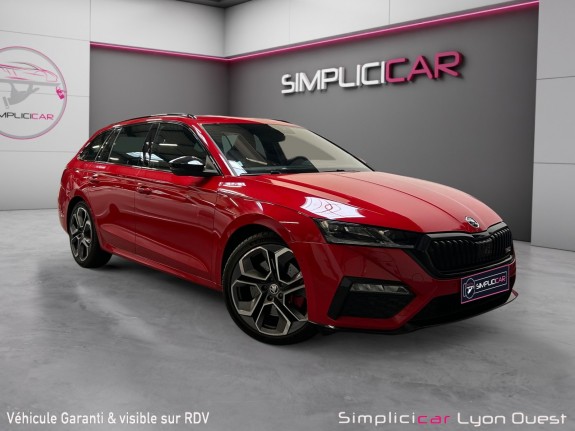 Skoda octavia combi 2.0 tsi 245 ch dsg7 rs - garantie 12 mois occasion simplicicar lyon ouest simplicicar simplicibike france