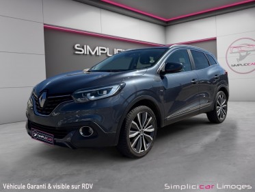 Renault kadjar tce 130 energy intens garantie 12 mois occasion simplicicar limoges  simplicicar simplicibike france